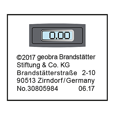 30805984_sparepart/Etikett 9268 "Badezimmer"